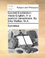 Epicteti Enchiridion Made English. In A - Preview
