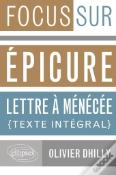 Epicure, Lettre À Ménécée Et Lucrèce, De La Nature