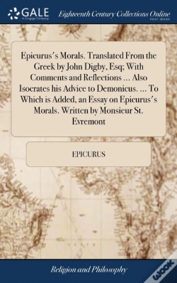 Capa do artigo Epicurus'S Morals. Translated From The G