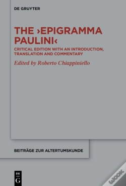 Capa do artigo Epigramma Paulini