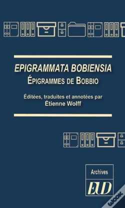 Capa do artigo Epigrammata Bobiensia ; Épigrammes De Bobbio