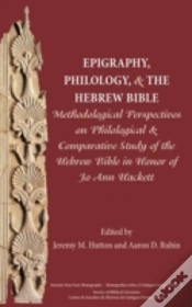 Capa do artigo Epigraphy, Philology, And The Hebrew Bible