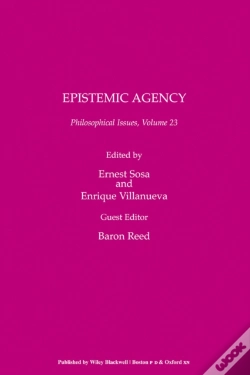 Capa do artigo Epistemic Agency, Volume 23