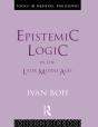 Epistemic Logic In The Later Middle Ages - Preview