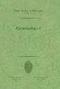 Epistemology I - Preview