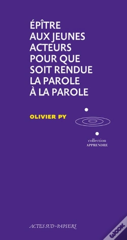 Capa do artigo Épître Aux Jeunes Acteurs Pour Que Soit Rendue La Parole À La Parole