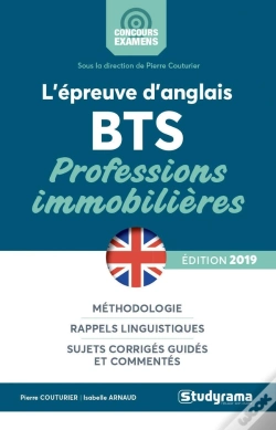 Capa do artigo Epreuve D'Anglais Au Bts Professions Immobilieres (L')