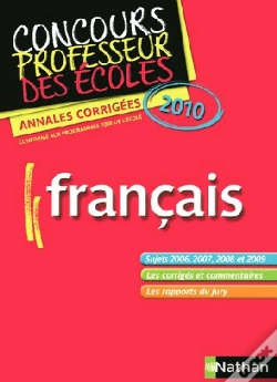 Capa do artigo Épreuve De Français Crpe 2010