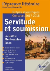 Epreuve Litteraire 2017-2018 (Prepas Scientifiques)
