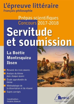 Capa do artigo Epreuve Litteraire 2017-2018 (Prepas Scientifiques)