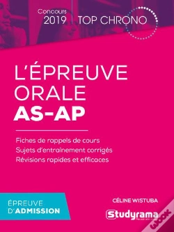 Capa do artigo Epreuve Oral As-Ap (L')