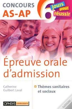 Capa do artigo Epreuve Orale D'Admission - Concours As-Ap