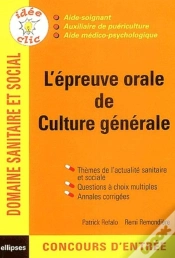 Capa do artigo Épreuve Orale De Culture Générale (L