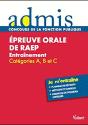 Épreuve Orale De Raep ; Catégories A, B Et C ; Je M'Entraîne - Preview