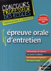 Capa do artigo Épreuve Orale D