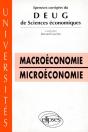 Épreuves Corrigées Du Deug Sciences Économiques - Macroéconomie - Microéconomie - Preview
