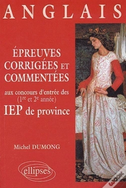 Capa do artigo Épreuves Corrigées Et Commentées D'Anglais Aux Concours D'Entrée (1re Et 2e Années) Des Iep De Province (1996-1999)