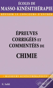 Épreuves Corrigées Et Commentées De Chimie
