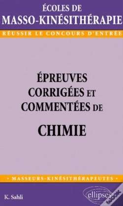 Capa do artigo Épreuves Corrigées Et Commentées De Chimie