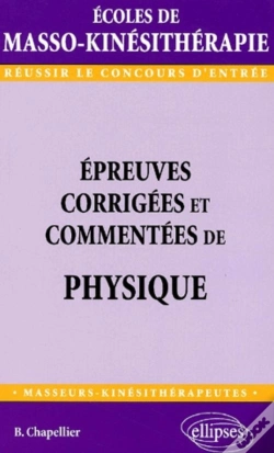Capa do artigo Épreuves Corrigées Et Commentées De Physique