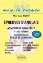 Epreuves D'Anglais Aux Concours Des Écoles De Commerce - Admissions Parallèles 1re Et 2e Années - Bac+2 À Bac+5 - Preview