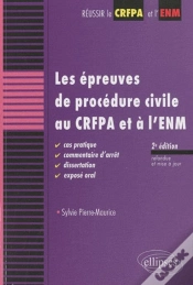 Capa do artigo Epreuves De Procedure Civile Au Crfpa & A L
