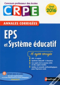 Capa do artigo Eps Et Systeme Educatif - Annales Corrigees Oral 2016