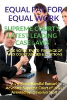 Equal Pay For Equal Work- Supreme Court'S Latest Leading Case Laws