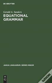 Capa do artigo Equational Grammar