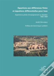 Capa do artigo Équations Aux Différences Finies Et Équations Différentielles Pour Tous ; Expérience Pilote D