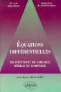 Équations Différentielles De Fonctions De Variable Réelle Ou Complexe - Preview