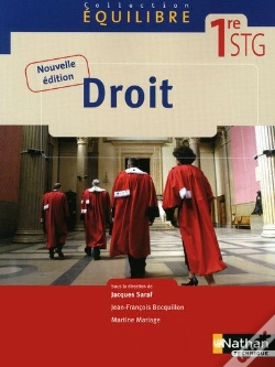 Capa do artigo Equilibre; Droit ; 1ère Stg ; Livre De L'Élève (Édition 2009)