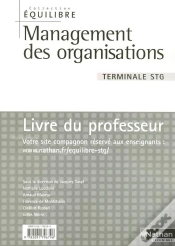 Capa do artigo Equilibre; Management Des Organisations ; Terminale Stg ; Livre Du Professeur (Edition 2006)