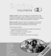 Capa do artigo Equipe Nouvelle: 2: En Plus Workbook