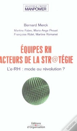 Capa do artigo Equipes Rh Acteurs De La Str@Tegie ; L'E-Rh ; Mode Ou Revolution