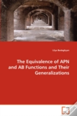 Capa do artigo Equivalence Of Apn And Ab Functions And Their Generalizations