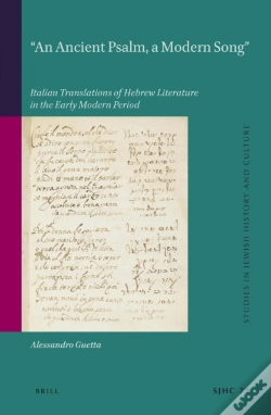 Capa do artigo &Quote;An Ancient Psalm, A Modern Song&Quote;