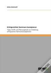 Erfolgreich(E) Seminare Konzipieren