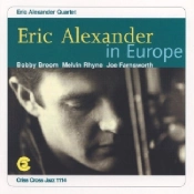 Capa do artigo Eric Alexander in Europe - CD
