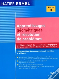Capa do artigo Ermel : Apprentissages Géométriques Et Résolution De Problèmes Au Cycle 3