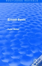 Capa do artigo Ernest Bevin (Routledge Revivals)