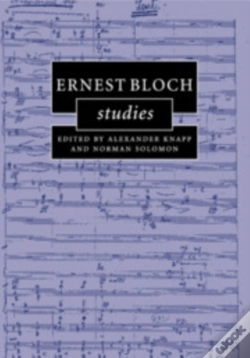 Capa do artigo Ernest Bloch Studies