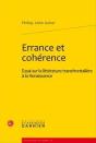 Errance Et Cohérence ; Essai Sur La Littérature Transfrontalière À La Renaissance - Preview