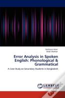 Error Analysis In Spoken English