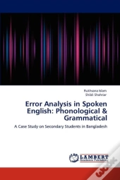 Error Analysis In Spoken English