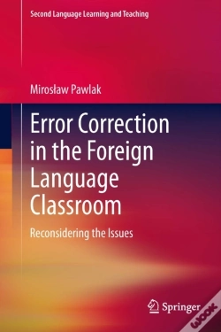 Capa do artigo Error Correction In The Foreign Language Classroom