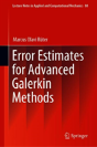 Error Estimates For Advanced Galerkin Methods - Preview
