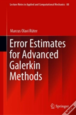 Capa do artigo Error Estimates For Advanced Galerkin Methods