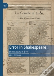 Capa do artigo Error In Shakespeare