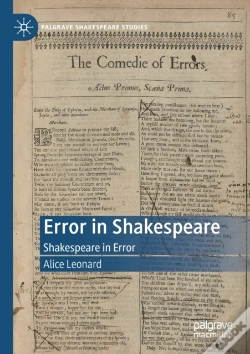 Capa do artigo Error In Shakespeare